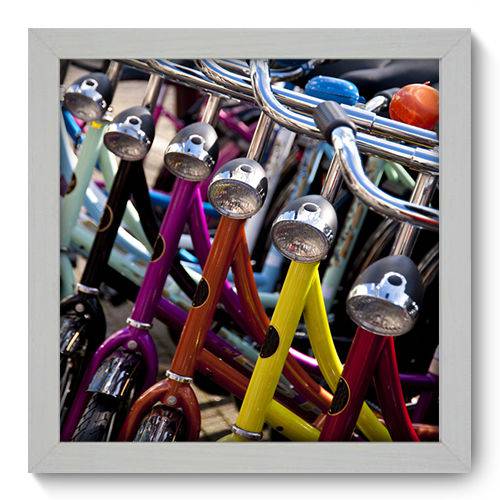 Quadro Decorativo Bicicletas N1058 22cm X 22cm