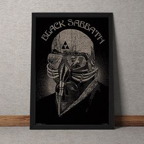 Quadro Decorativo Black Sabbath 35x25