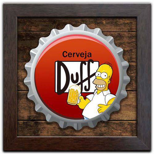 Quadro Decorativo C/ Moldura Bar Cerveja Bebidas Q-031