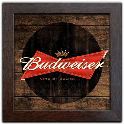 Quadro Decorativo C/ Moldura Bar Cerveja Bebidas Q-057