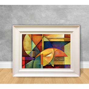 Quadro Decorativo Canvas D62 Abstrato D62 30x40