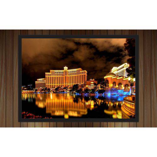Quadro Decorativo Cidade Las Vegas Salas Decorar T004