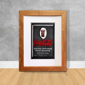 Quadro Decorativo Coca Cola Delicious-Refreshing Coca-Cola 13 Clara