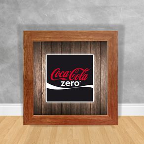 Quadro Decorativo Coca Cola Zero Coca-Cola 43 Clara