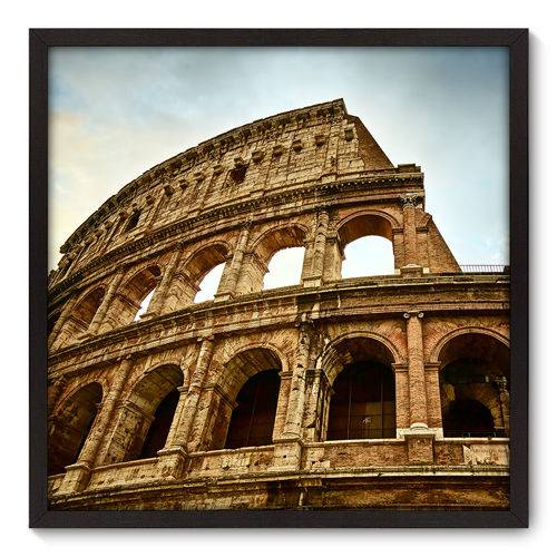 Quadro Decorativo - Coliseu - 70cm X 70cm - 022qnmdp