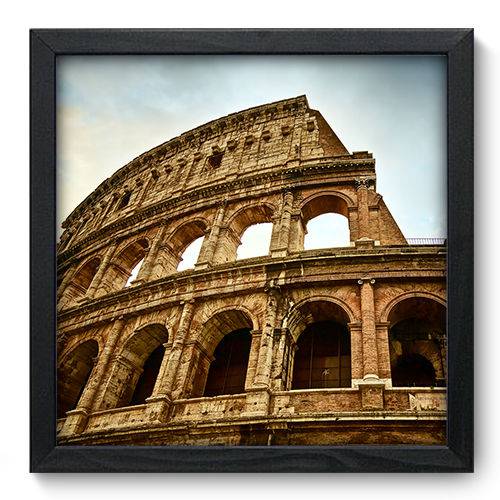 Quadro Decorativo - Coliseu - 33cm X 33cm - 022qnmbp