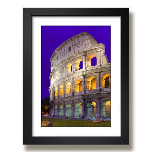 Quadro Decorativo Coliseu de Roma K9q Italia Veneza Quarto