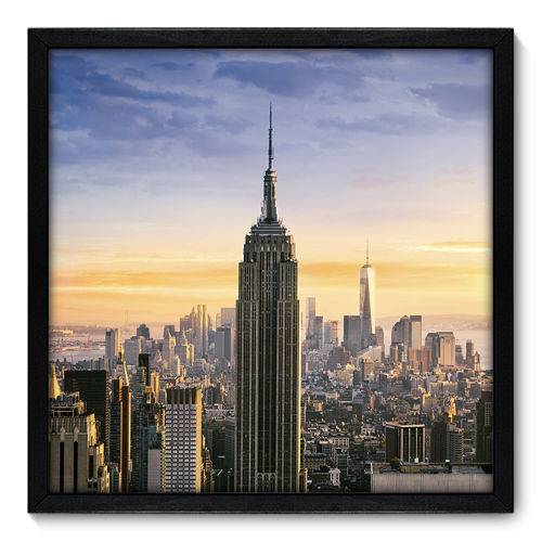 Quadro Decorativo - Empire State - 50cm X 50cm - 049qnmcp