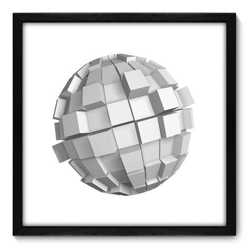 Quadro Decorativo - Esfera - 50cm X 50cm - 027qnacp