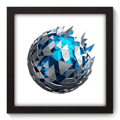 Quadro Decorativo - Esfera - 22cm X 22cm - 033qnaap