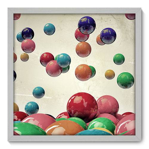 Quadro Decorativo - Esferas - N3026 - 50cm X 50cm