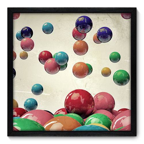 Quadro Decorativo - Esferas - N7026 - 50cm X 50cm