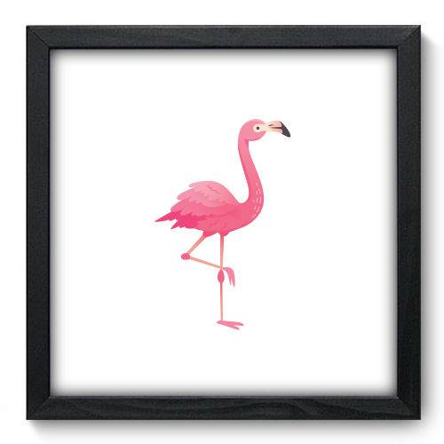 Quadro Decorativo Flamingo N6032 33cm X 33cm