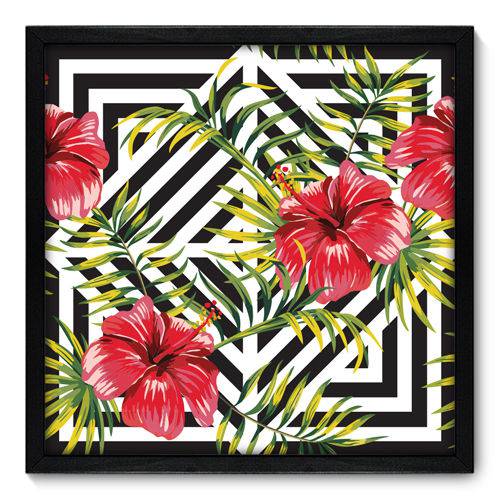 Quadro Decorativo - Flores - N7030 - 50cm X 50cm