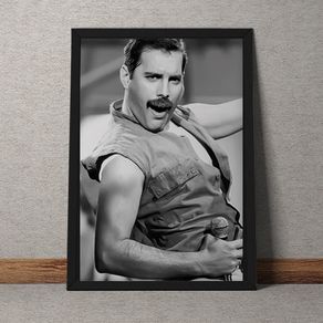 Quadro Decorativo Freddie Mercury 35x25