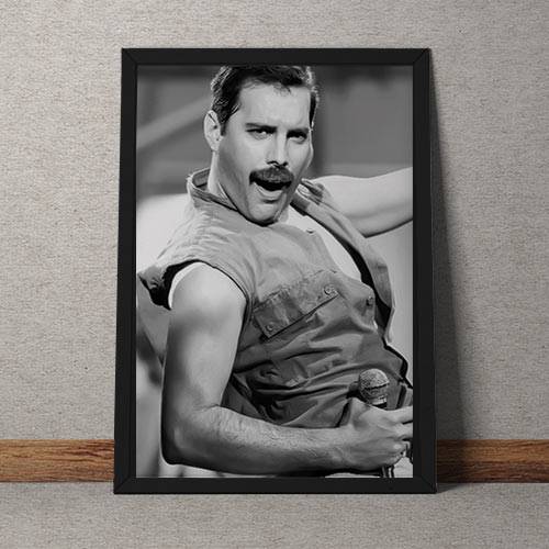Quadro Decorativo Freddie Mercury