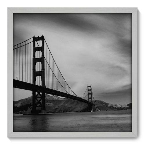 Quadro Decorativo - Golden Gate - N3008 - 50cm X 50cm