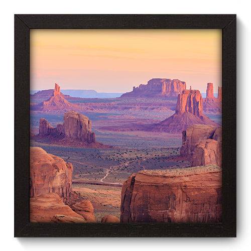Quadro Decorativo - Grand Canyon - 22cm X 22cm - 007qnmap