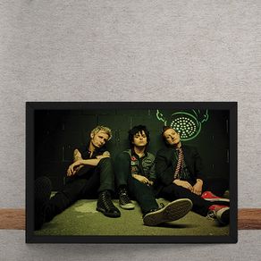 Quadro Decorativo Green Day 25x35
