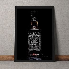 Quadro Decorativo Jack Daniels 35x25
