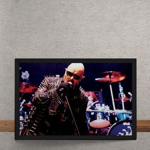 Quadro Decorativo Judas Priest Rob Halford 25x35