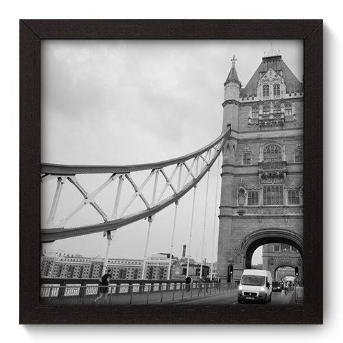 Quadro Decorativo London Bridge N5051 22cm X 22cm