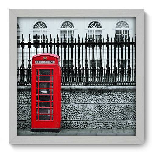 Quadro Decorativo - Londres - N2054 - 33cm X 33cm