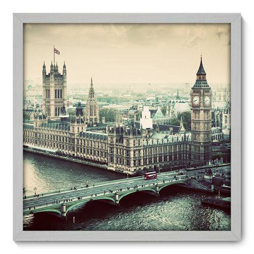 Quadro Decorativo - Londres - N3082 - 50cm X 50cm
