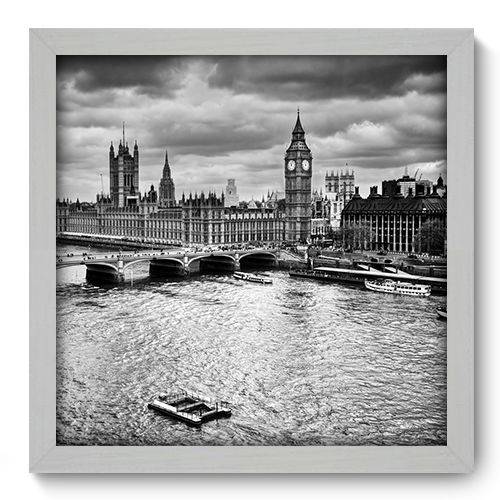 Quadro Decorativo - Londres - N2083 - 33cm X 33cm