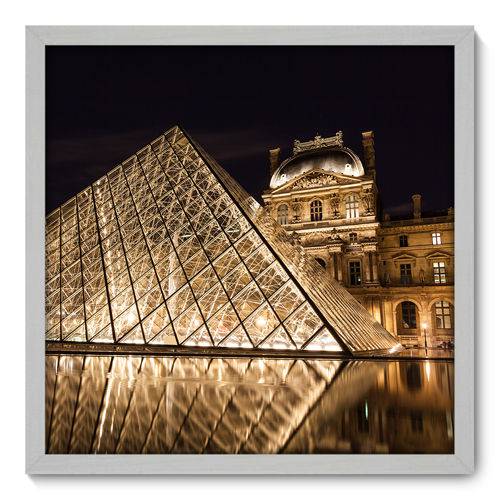 Quadro Decorativo - Louvre - N3035 - 50cm X 50cm