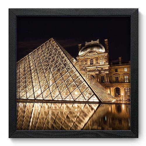 Quadro Decorativo Louvre N6035 33cm X 33cm