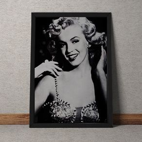 Quadro Decorativo Marilyn Monroe Retro 35x25