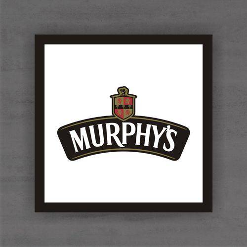Quadro Decorativo Murphys com Moldura