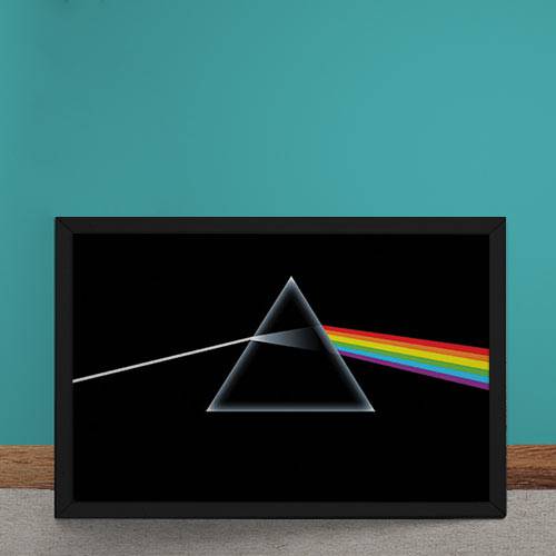 Quadro Decorativo Pink Floyd Dark Side Of The Moon