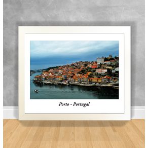 Quadro Decorativo Porto - Portugal Portugal 11 Branca