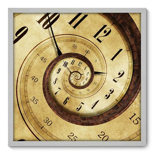 Quadro Decorativo - Relógio - 70cm X 70cm - 009qnvdb