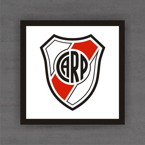 Quadro Decorativo River Plate com Moldura