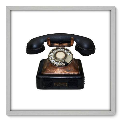 Quadro Decorativo - Telefone - 70cm X 70cm - 003qnvdb