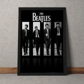 Quadro Decorativo The Beatles Capa 35x25