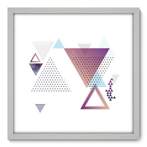 Quadro Decorativo - Triângulos - N3167 - 50cm X 50cm