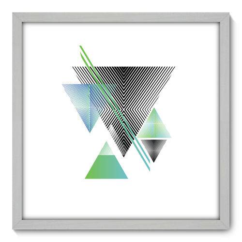 Quadro Decorativo - Triângulos - N3168 - 50cm X 50cm