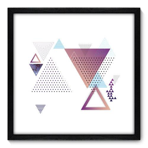 Quadro Decorativo - Triângulos - N7167 - 50cm X 50cm