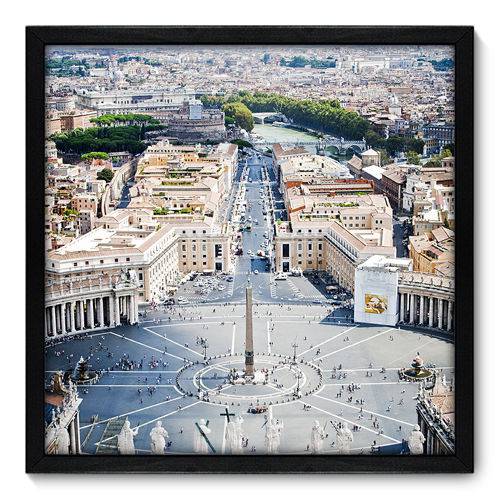 Quadro Decorativo - Vaticano - 50cm X 50cm - 023qnmcp