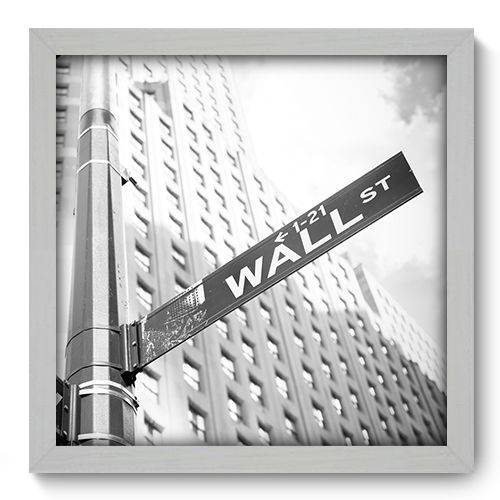 Quadro Decorativo - Wall Street - N2070 - 33cm X 33cm