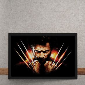 Quadro Decorativo Wolverine X Men Marvel 25x35