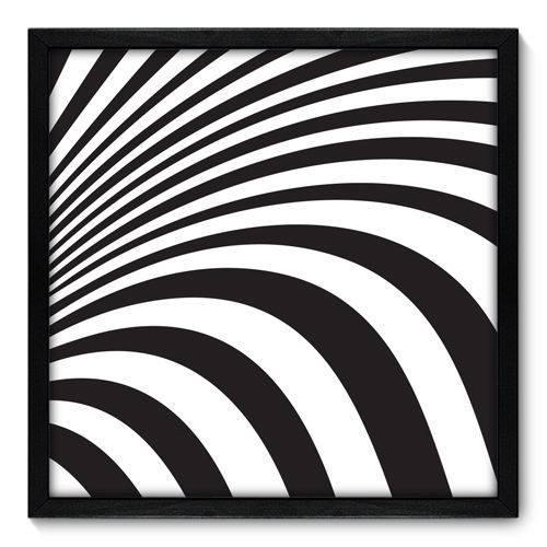 Quadro Decorativo - Zebra - N7037 - 50cm X 50cm