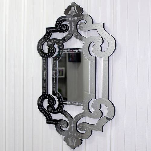 Quadro Espelho Decorativo Veneziano Amb. Sala Quarto 38.99