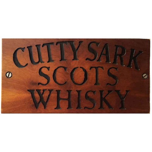 Quadro Madeira Cutty Sark Scots Whisky