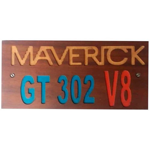 Quadro Madeira Maverick GT 302 V8