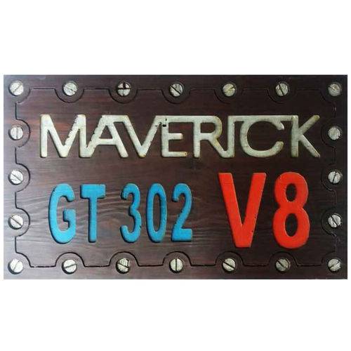 Quadro Madeira Maverick Gt 302